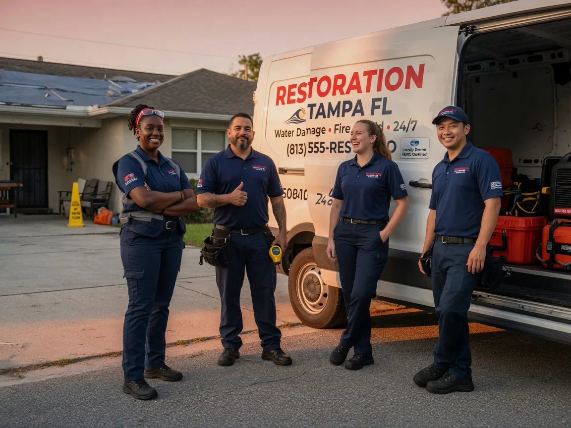 Water Damage Restoration company in Sullivan, OH